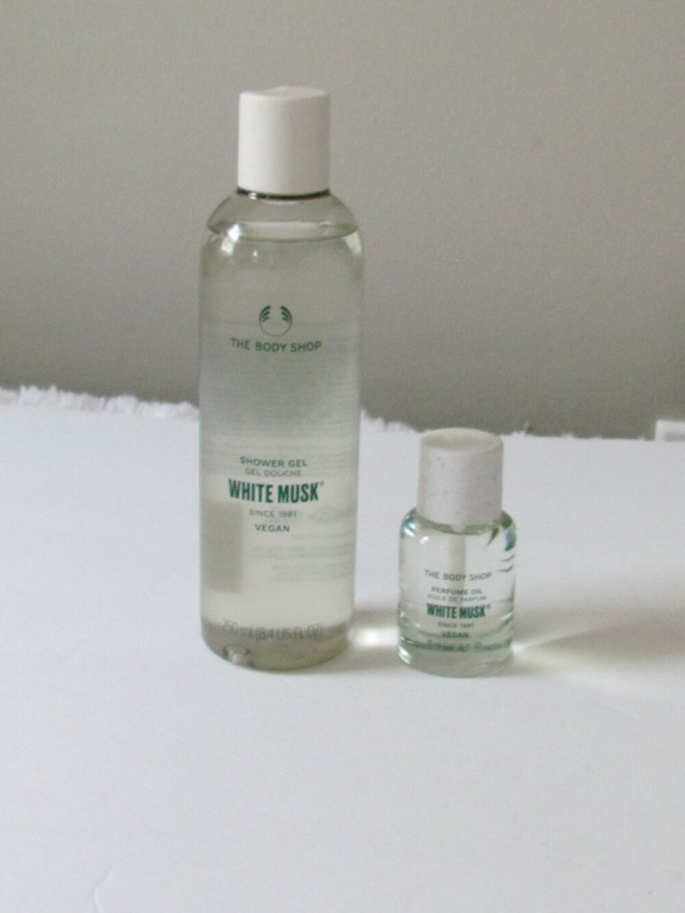 The Body Shop Set of Vegan White Musk Perfume Oil & Shower Gel ~ Price is Firm ~